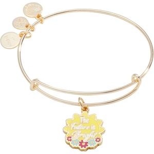 Alex and Ani The Future Is Bright’ Charm Bangle Bracelet, Shiny Gold