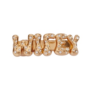 Alex and Ani Wifey Bubble Barrette, Shiny Gold
