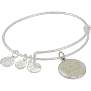 Alex and Ani Words are Powerful, You are My Sunshine Bracelet(Two Tone)