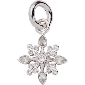 Snowflake Crystal Charm