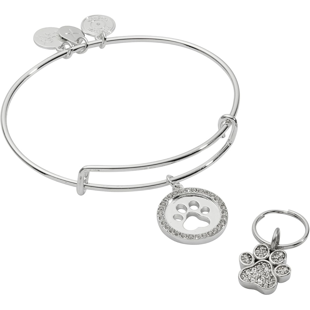 image:imageALEX AND ANI Pet Love BraceletsPaw Print Set of 2