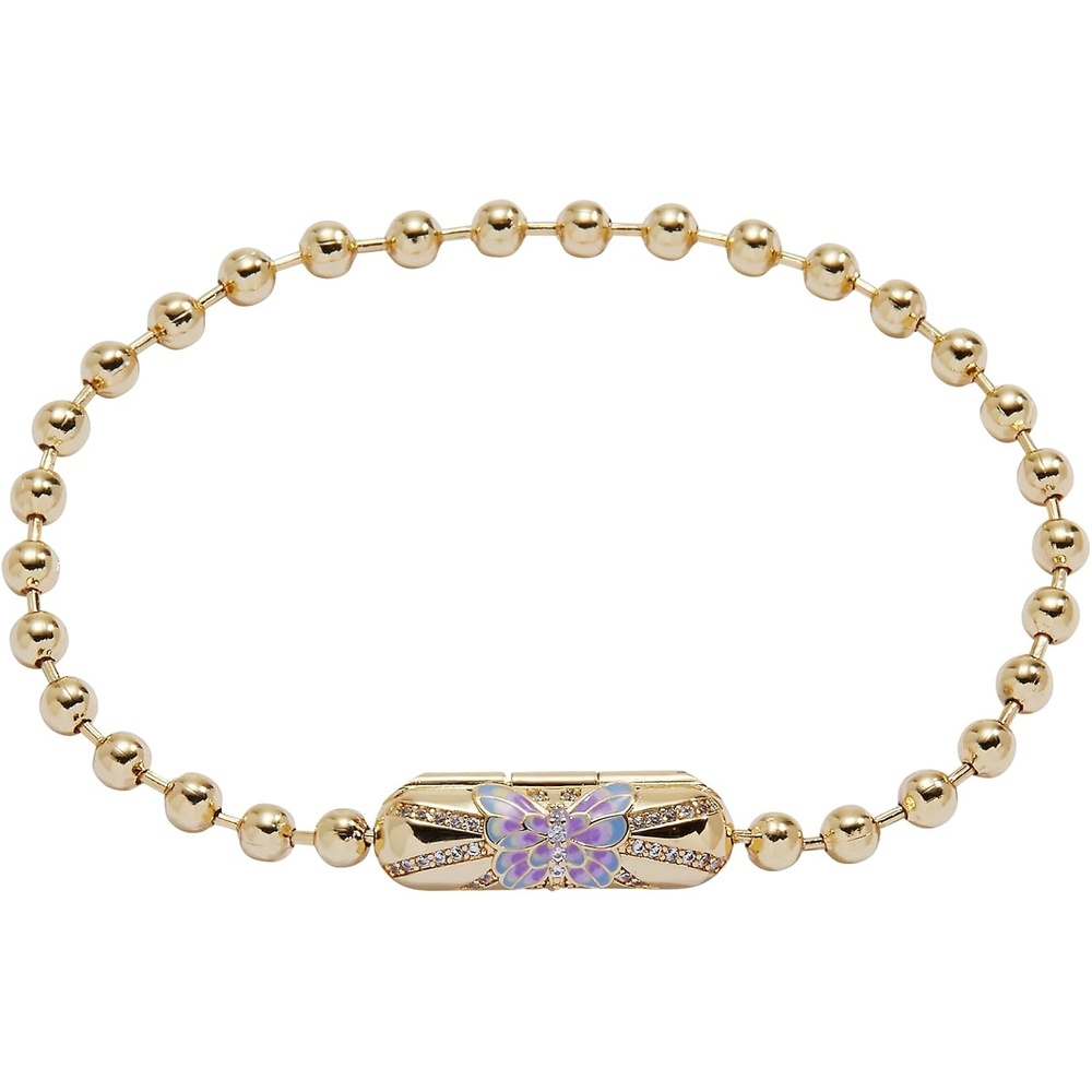 image:imageAlex and Ani Butterfly Barrel Closure Bracelet  Enamel Butterfly Charm  Charm Bracelet For Women  Enamel amp Crystal  Adjustable Bracelet For Women  Butterfly Jewelry