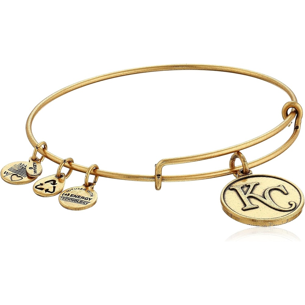 image:imageAlex and Ani Kansas City Royals MLB Charm BangleRafaelian Gold