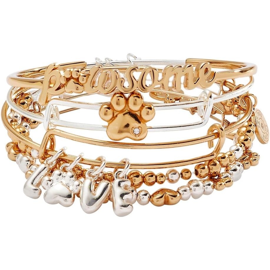 image:imageAlex and Ani Puppy Love Bangles Set of 5