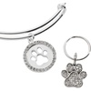 ALEX AND ANI Pet Love Bracelets(Paw Print (Set of 2))