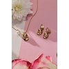 Alex And Ani MDD Sports Mom Cap Earring, Brass Shiny Gold
