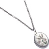 Alex and Ani Birds Of A Feather Locket, Stainless Silver