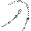 Alex and Ani Elephant Inline Charm Anklet | Silver & Opal | Chain Anklet | Dainty Animal Anklet | Animal Jewelry For Women