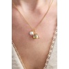Alex and Ani MDD Living That Sports Mom Life Charm Necklace, Brass Shiny Gold