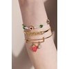 Alex and Ani You’re The Berry Best Bangle, Brass Shiny Gold