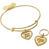 ALEX AND ANI I Love My Pet Expandable Wire Bracelet & Charm(I Love My Cat)