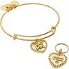 ALEX AND ANI I Love My Pet Expandable Wire Bracelet & Charm(I Love My Dog)