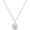 Alex and Ani Birds Of A Feather Locket, Stainless Silver