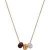 Alex and Ani Coffee Bean Necklace, Tri-Tone
