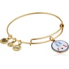 Alex and Ani New England Patriots Mascot NFL Charm Bangle(Rafaelian Gold)