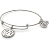 Alex and Ani Women’s MLB Minnesota Twins Charm Bangle Rafaelian Silver Finish Bracelet | Women’s