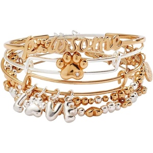 Alex and Ani Puppy Love Bangles, Set of 5