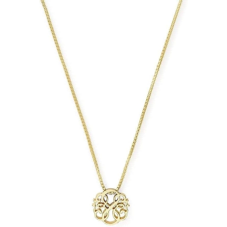 image:imageAlex and Ani Path of Symbols Necklace for Women Path of Life Pendant Sterling Silver 15 to 18 in14K Gold Plated Sterling Silver