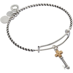 Alex and Ani Antique Key Charm Bangle
