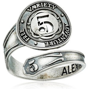 Alex and Ani Number 33 Spoon Ring | Teacher, Generous, and Compassion(Five)