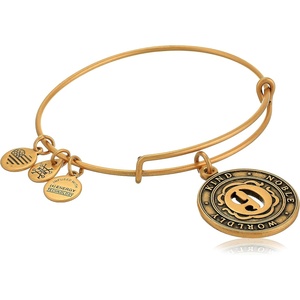 Alex and Ani Number 9 Charm Bangle Bracelet | Worldly, Kind, and Noble