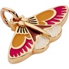 Alex and Ani Woodland Charms – Layering Charms for Bracelets, Nature & Forest-Inspired Designs(Woodland Moth Charm (Shiny Gold))