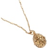 Alex and Ani House of the Dragon Dragon Egg Locket | Viserys Crown Hidden Detail | Gold & Enamel | Adjustable Necklace | HOTD Jewelry For Women